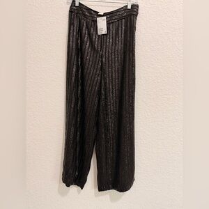 H&M Sequined Culottes with Side Zipper – Retro Revival & Y2K Sparkle ✨